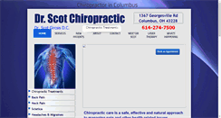 Desktop Screenshot of columbus-chiropractor.com